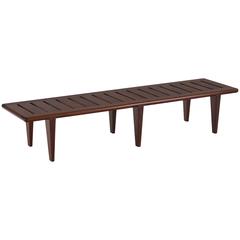 Hans J. Wegner Slatted Bench for Johannes Hansen 6