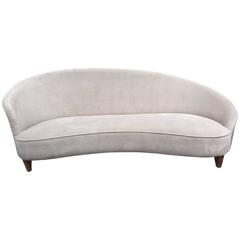 Italian 1950s Sofa in the Style of ISA