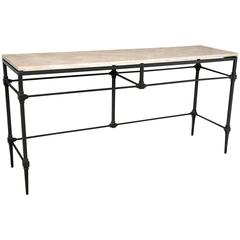 Wrought Iron Console/Sofa Table 