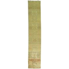 Vintage Turkish Oushak Runner 8