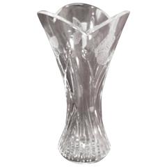 Waterford Crystal Designers Gallery Butterfly Vase David Boyce #119 of 2500