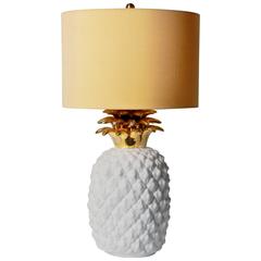 Ceramic Pineapple Lamp 1
