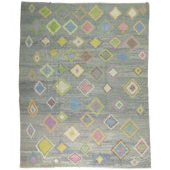 Türkischer Tulu-Teppich, inspiriert von Vintage