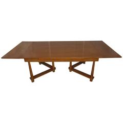 Rare Extension Dining Table by T. H. Robsjohn-Gibbings for Widdicomb, 1950 2