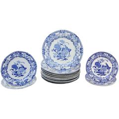 Mason's Ironstone Blue Pheasant Pattern Tableware