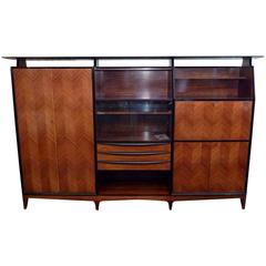 Italian 1950s Cabinet in the Manner of Paolo Buffa