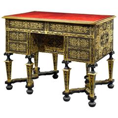 19th Century French Boulle Marquetry Desk