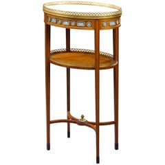Satinwood and Wedgwood Plaque Side Table