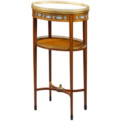 Satinwood and Wedgwood Plaque Side Table
