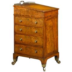 Antique 19th Century Regency Period Mahogany Davenport