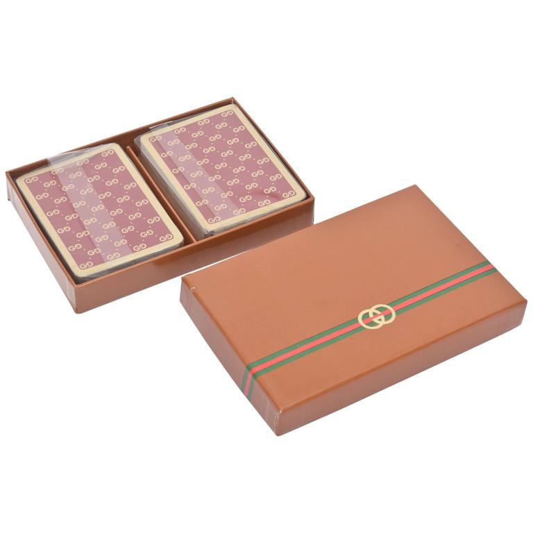 Gucci poker cards