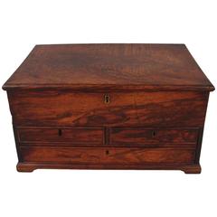 Anglo-Indian Hardwood Small Chest