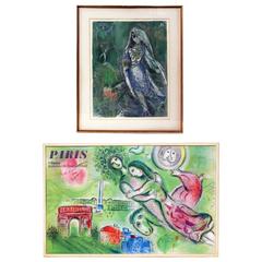 Two Marc Chagall Lithographs