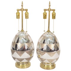 Used Mercury Glass Table Lamps