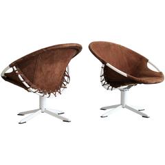 Austrian Scoop Swivel Chairs