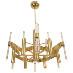 Vintage Chandelier by Gaetano Sciolari