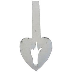 Wood Cut-Out Hand Pointing to the Heavens 8