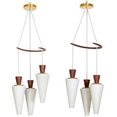 Pair of Svend Aage Holm Sorensen Hanging Lights