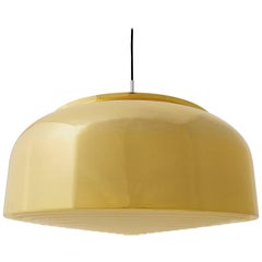 Brass Pendant Light Knubbling by Anders Pehrson for Ateljé Lyktan, Sweden, 1970s