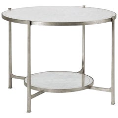 Contemporary Wrought Iron Side Table