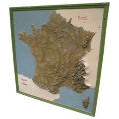 Map of France from Eternit