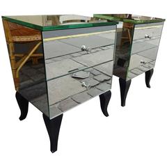 Retro One Pair of French Mirror Dressers