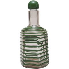 Bottle with Stopper by Paolo Venini