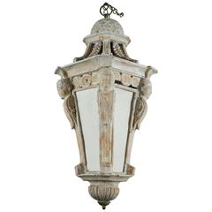 Early 19th Century Carved Italian Lantern