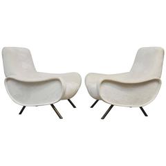 Marco Zanuso Pair of Vintage Lady Chairs