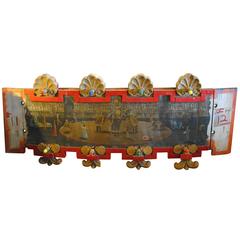 1950s Folk Art Carousel Surround