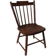 Used Early 19th Century N.E. Painted Child's Windsor Chair