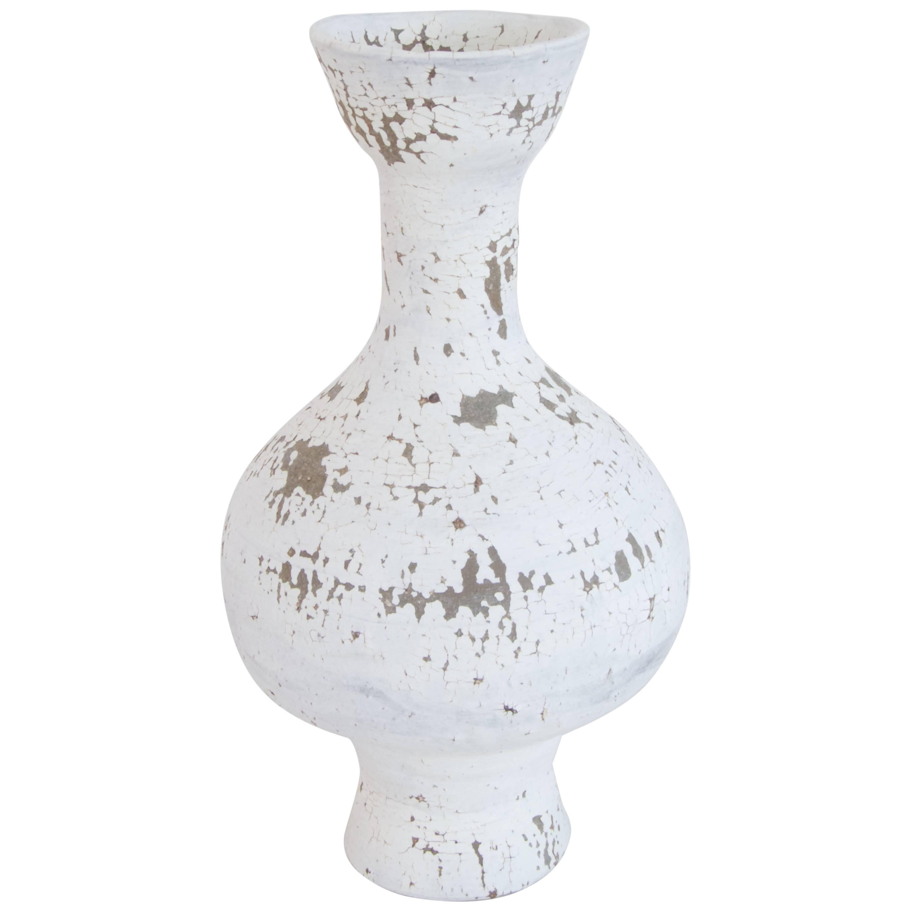"Cracked Slip" Vase by Matthias Kaiser For Sale