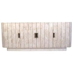 Mid-Century Maitland Smith Credenza in Tessellated Stone 6