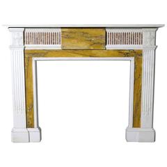 Large and Imposing 19th Century English Marble Fire Surround 12