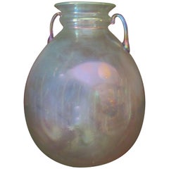 Blown Glass Vase, attributed to Vittorio Zecchin for MVM Cappellin