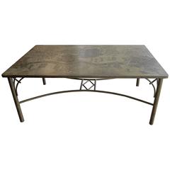 Rare Dining Table "Tao" by Philip & Kelvin LaVerne