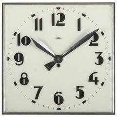 Vintage Beautiful Large Bauhaus Wall Clock