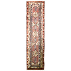 Antique Kazak/ Kurdish Runner, 3'6" x 13'4"