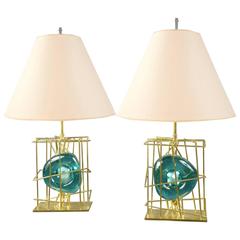 Pair of Table Lamps by Roberto Rida, Italy, 2016 3
