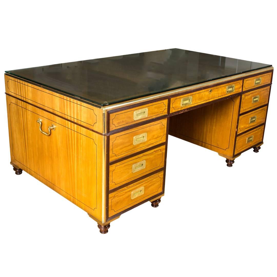 Classic Partner's Desk by Baker Knapp & Tubbs