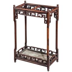 Antique Chinese Export Stick Stand
