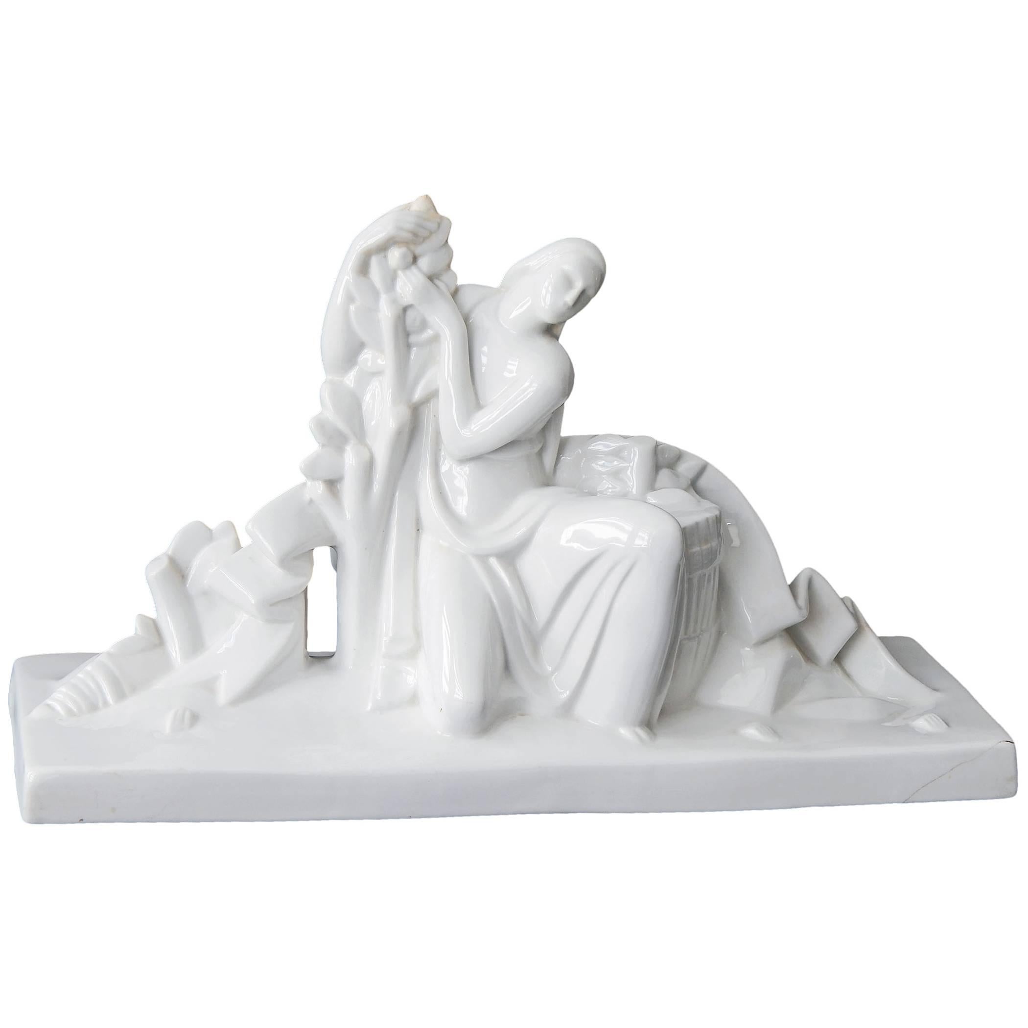 "Allegory of Abundance, " Important MGM Movie Prop, Art Deco Sculpture For Sale