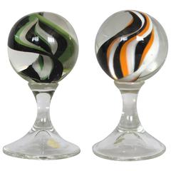 Pair of Venini Paperweights, 1950s