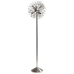 Iconic Sputnik Spider Floor Lamp, Italy, 1960s