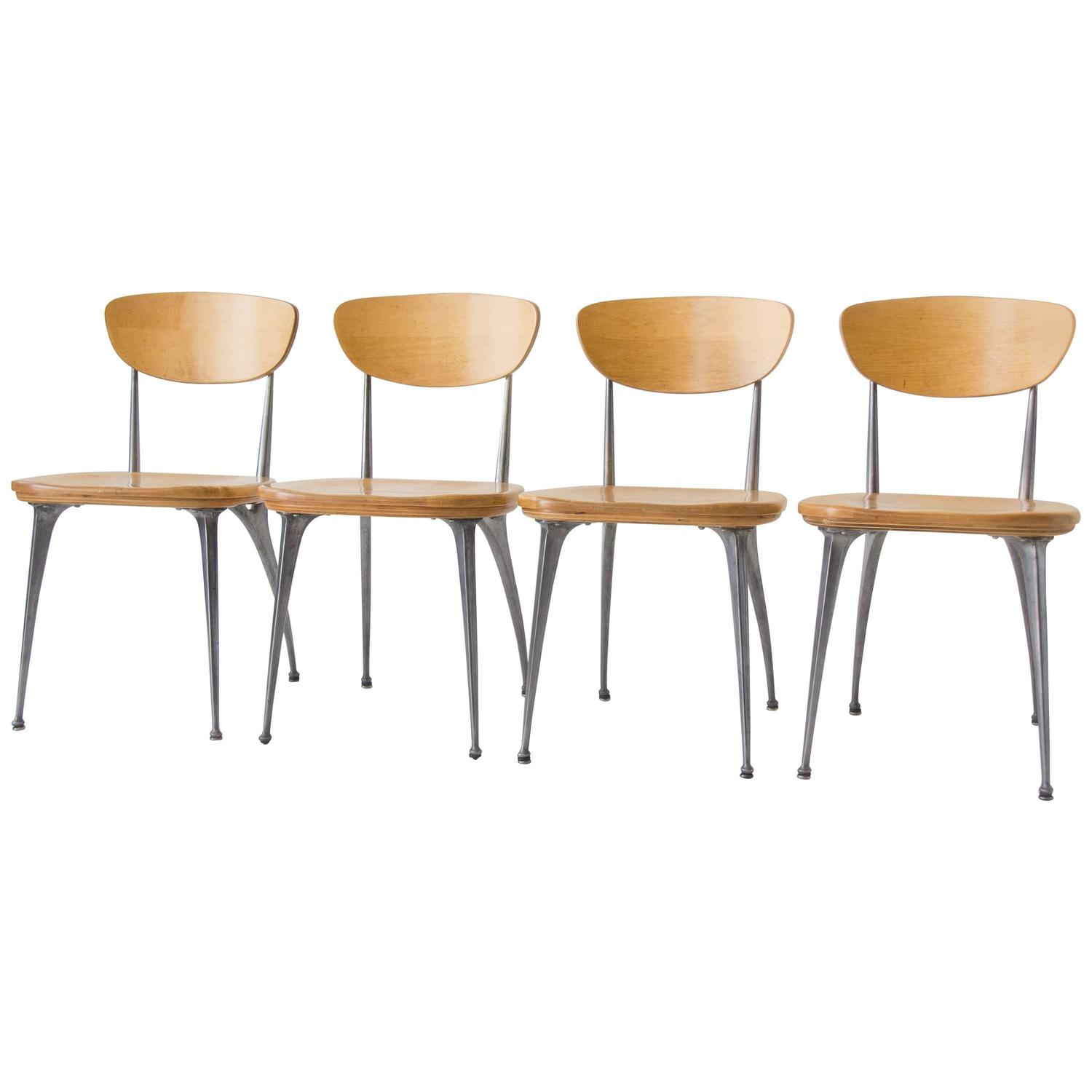 Shelby Williams Furniture 19 For At 1stdibs Set Of Four Shelby Williams Gazelle Leg Dining Chairs