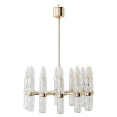 12-Arm Venini Chandelier 1