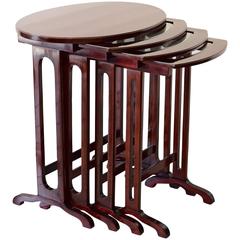 Art Deco Nesting Tables Four Pieces Model