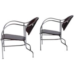 Pair of "Sven" Easy Chairs by Mats Theselius 9