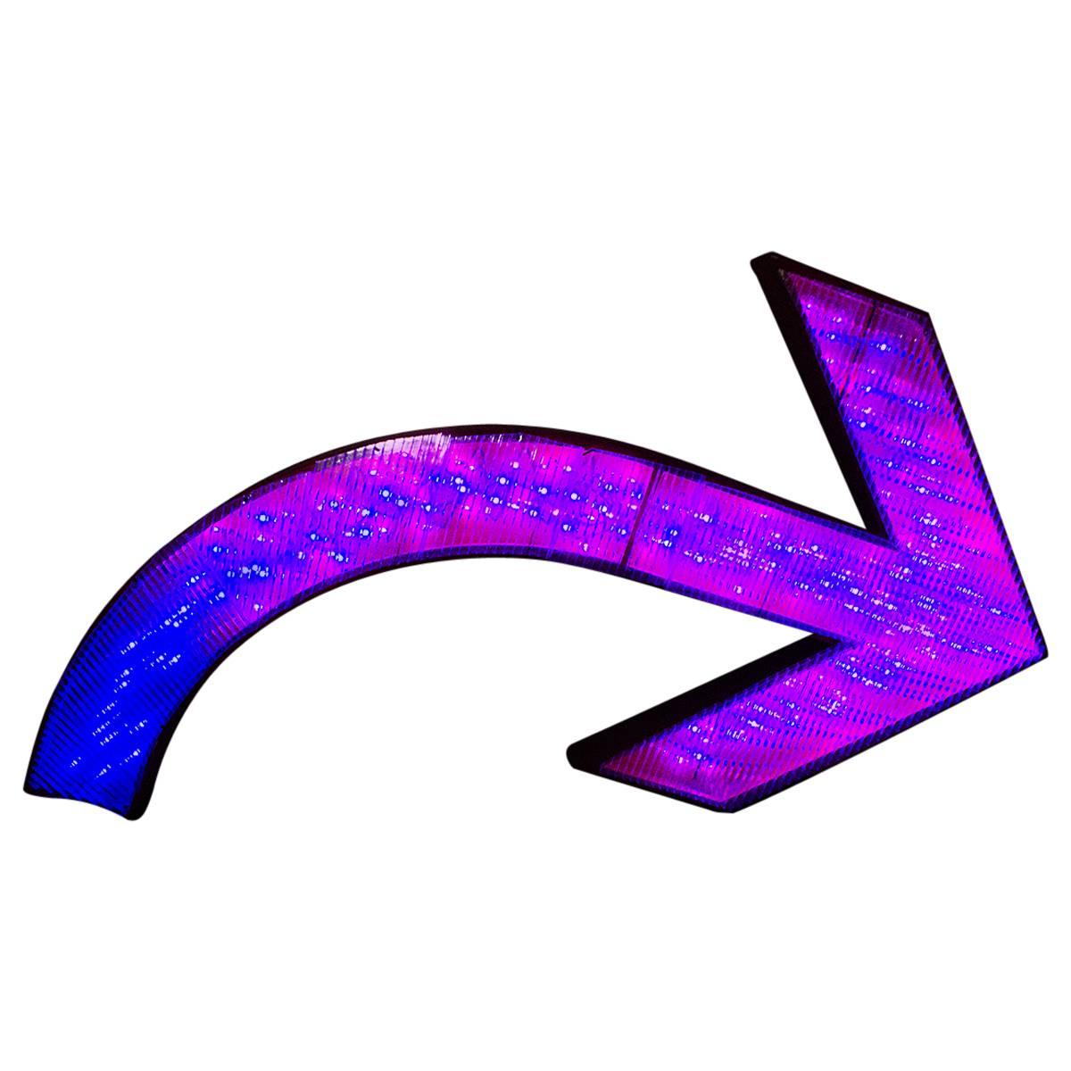 Extra Large Lighted Arrow from "The Circus" in Hollywood, CA