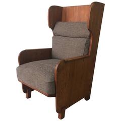 Axel Einar Hjorth High Back Lounge Chair